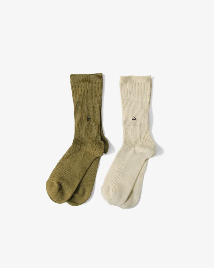 Dueple / 5PACK - REGULAR RIB SOCKS / LONDON