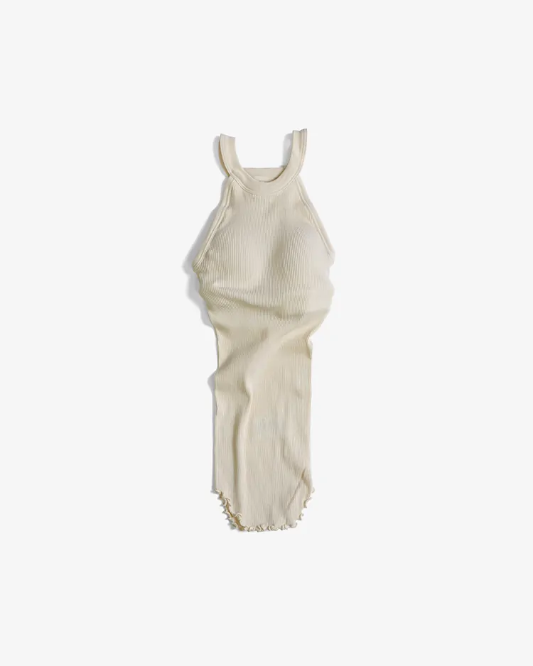 HAKUJI / twist cotton bra TT / IVORY
