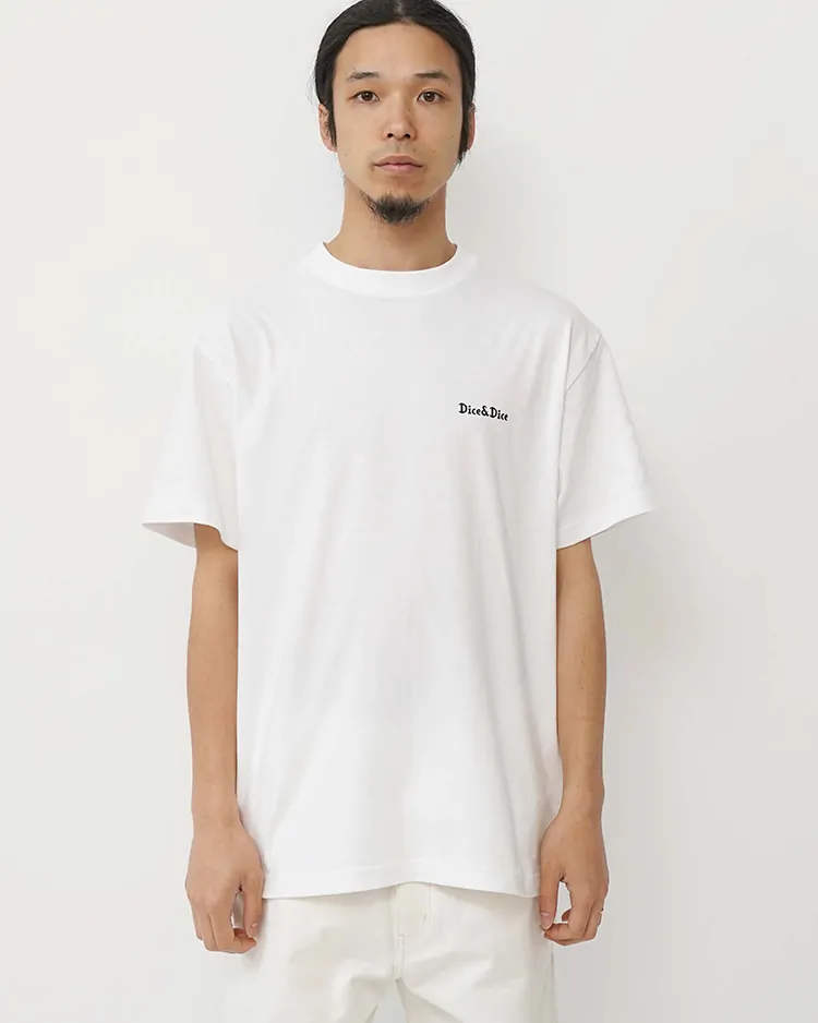 D&D (Souvenir items) / BASIC LOGO TEE / WHITE