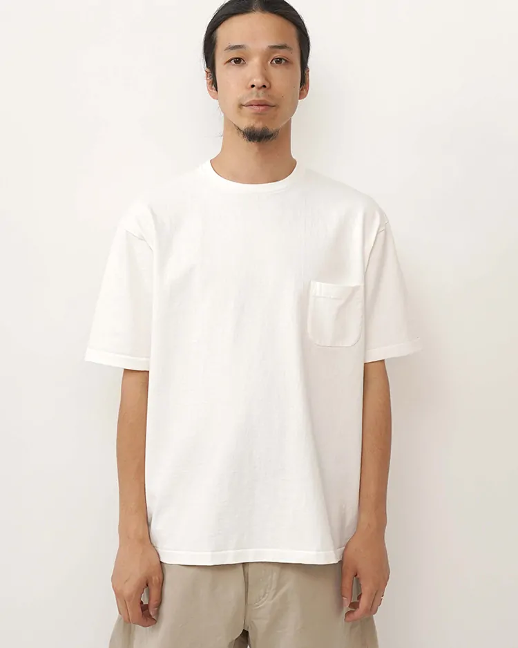 YAECA (MEN) / CREW NECK T-SHIRTS PK S/S / WHITE