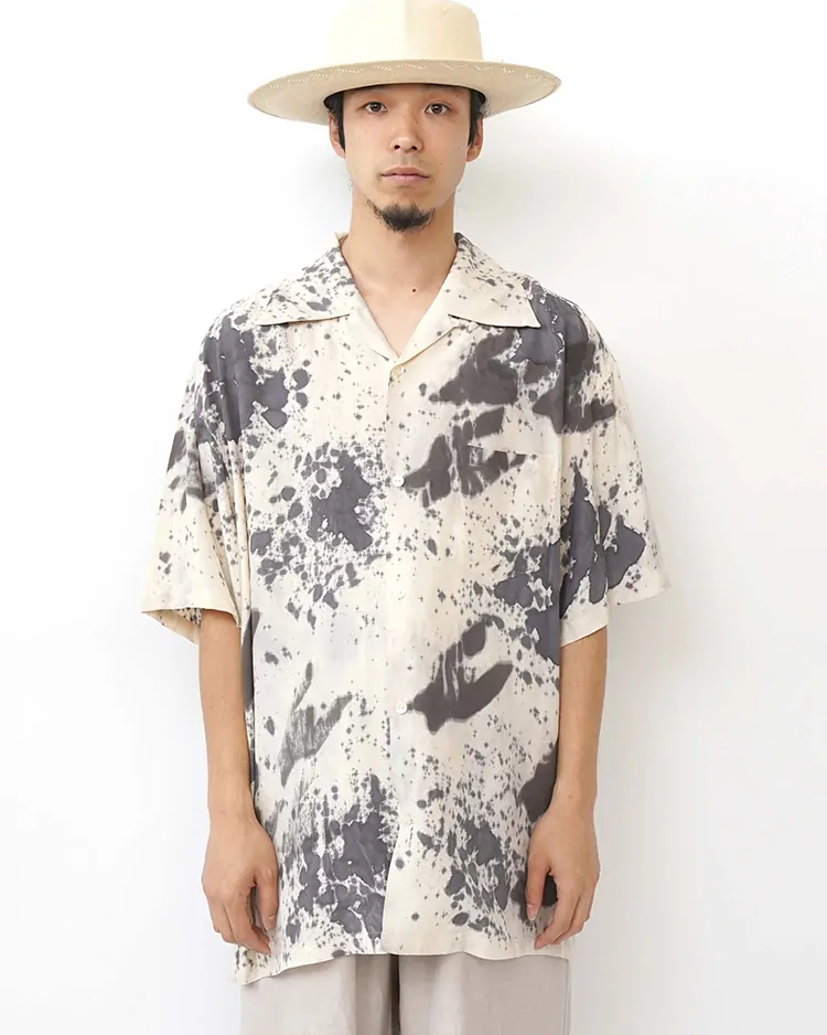 Aloha Blossom (MEN) / BIRDS / GRAY