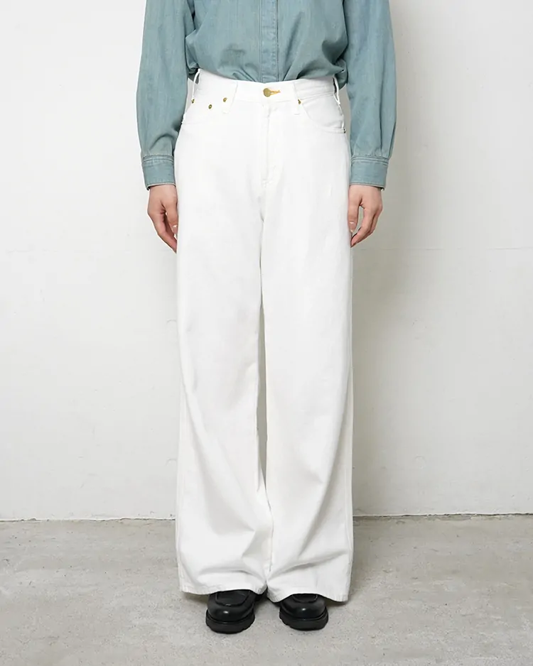 Tu es mon Tresor / The Topaz Jean linen - White (TEMT029L-WH)