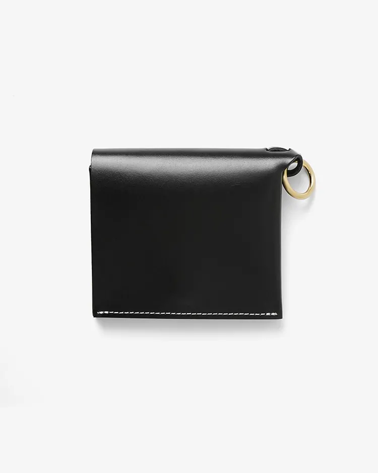 ED ROBERT JUDSON / KREL - RING WALLET GOLD RING / BLACK