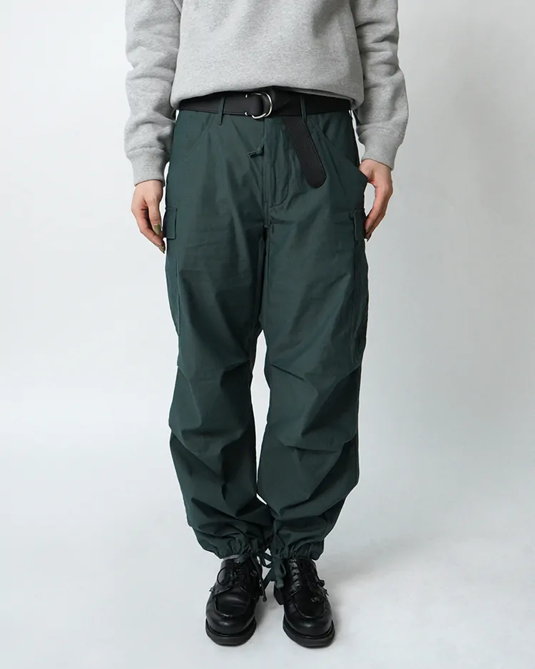 YAECA (WOMEN) / Fatigue Pants / GREEN