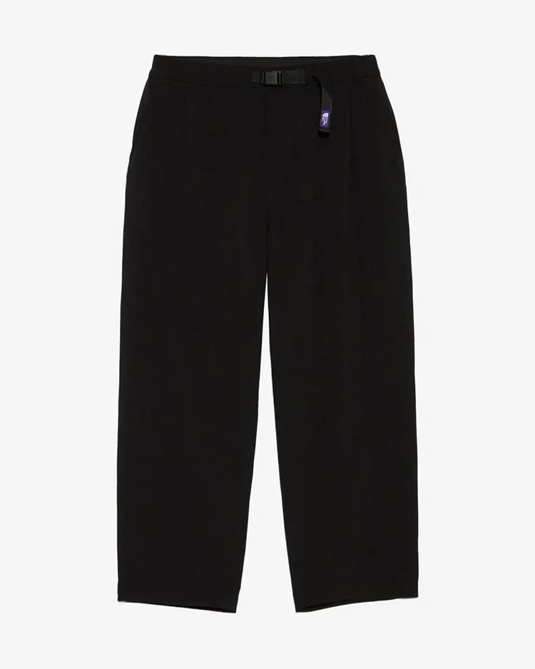 THE NORTH FACE PURPLE LABEL / POLYESTER TROPICAL FIELD WORK PANTS / K(Black)