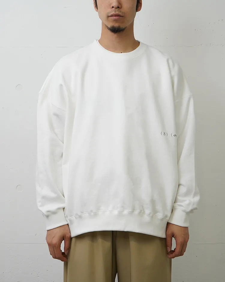 RAINBOW DISCO CLUB / RDC×Alpha Theta euphonia Sweat / WHITE