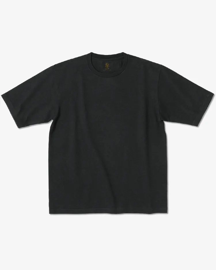 BATONER (MEN) / MERIYASU T-SHIRT HEAVY(PACK) / HEATHER BLACK 