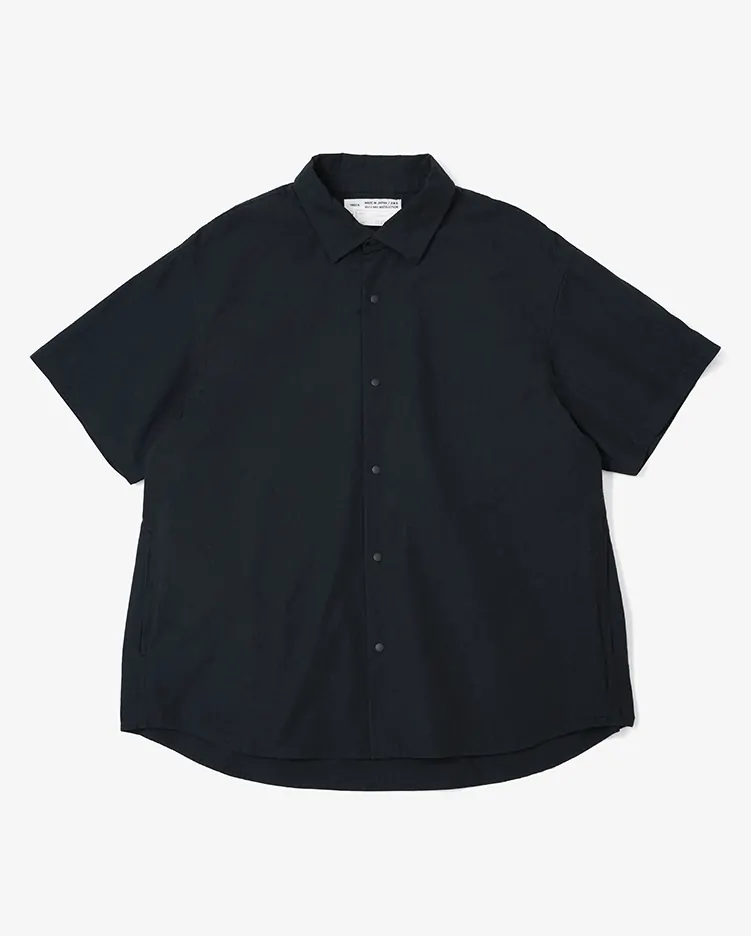 YAECA (MEN) / S/S Comfort Shirt-Extra Wide  / D.NAVY