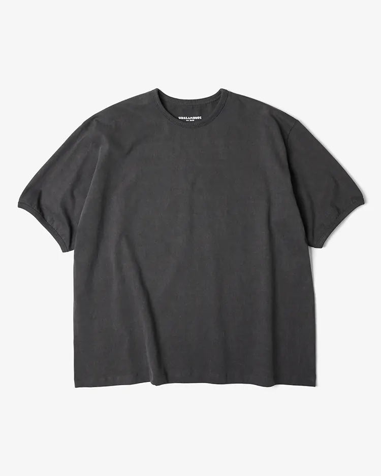 UNGLAMOUSE / UNGLAMOUSE Original Ringer T-Shirt / WASHED CHARCOAL