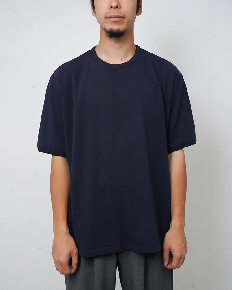 UNGLAMOUSE / UNGLAMOUSE Original Ringer T-Shirt / DEEP NAVY