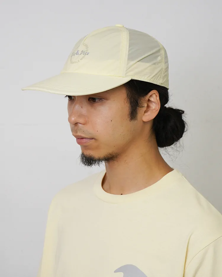 TOKYO DESIGN STUDIO New Balance  / TOKYO DESIGN STUDIO New Balance for Dice&Dice Light Nylon Rip Stop Running Cap / YELLOW