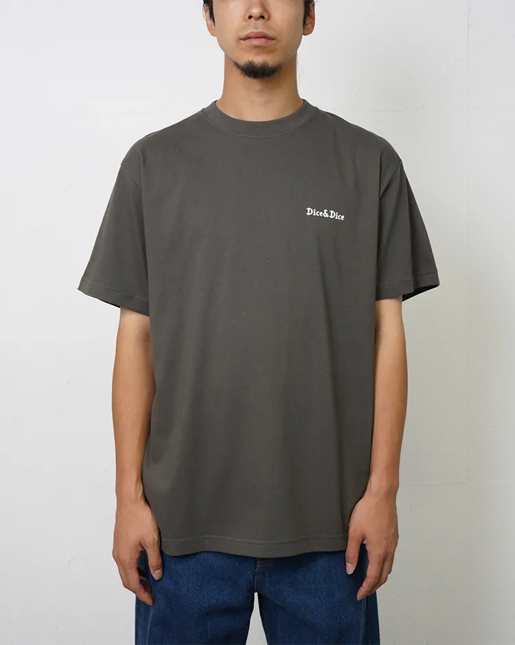 D&D (Souvenir items) / D&D BASIC LOGO S/S TEE / SLATE BLACK