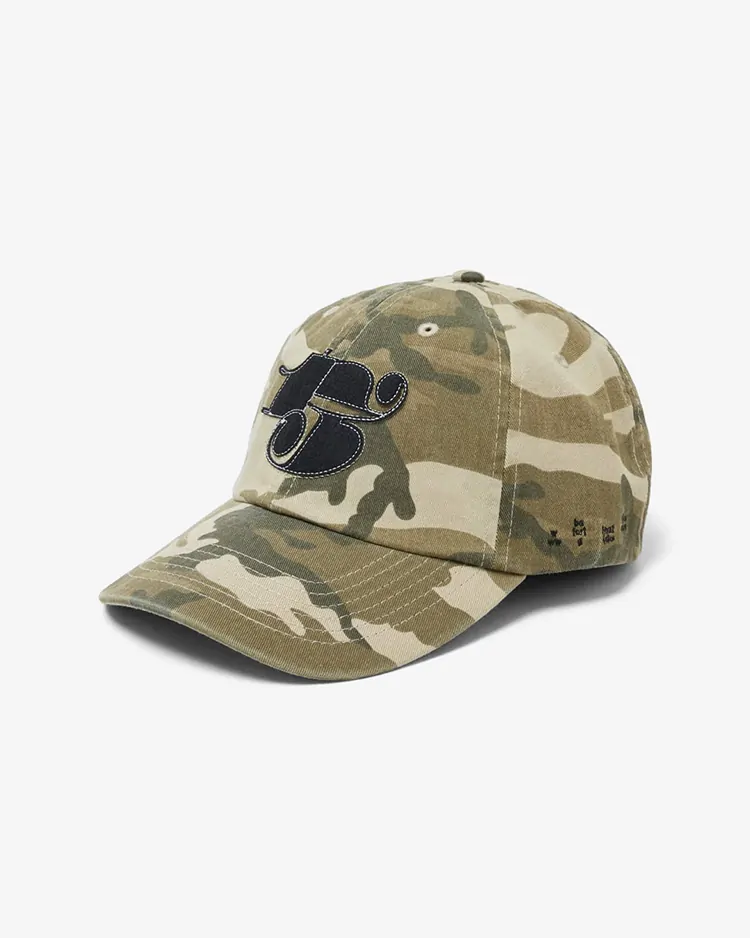 BAL / COTTON 6-PANEL HAT / BROWN CAMO